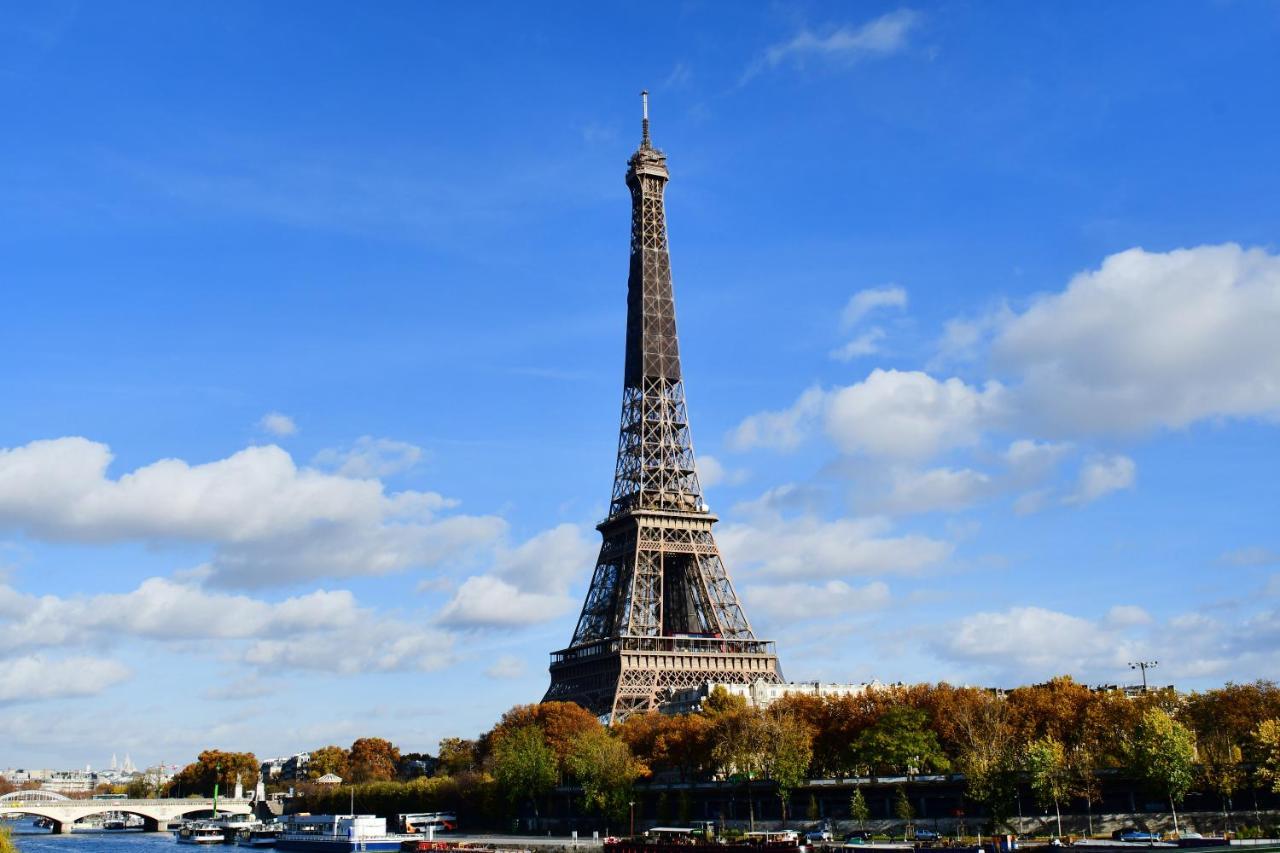 Bel appartement idéalement situé - Tour Eiffel Parigi Esterno foto